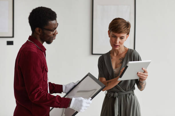 istock Female Manager Planning Art Gallery 1280209560