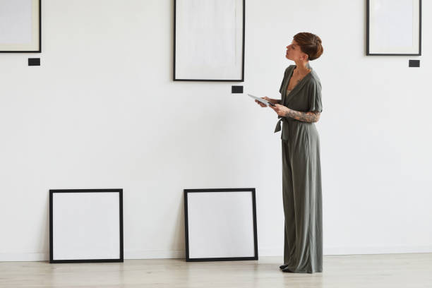 istock Creative Young Woman Planning Art Gallery 1280209565