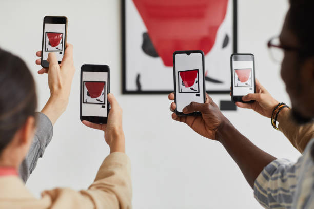 People Photographing Modern Art