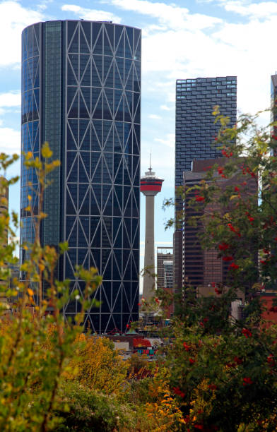 istock Spectacular Different Styles Of Calgary Skyline  Architecture 1280211913