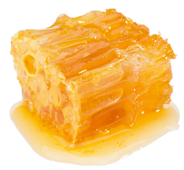 istock Honeycomb isolated on white background. full depth of field 1280214830