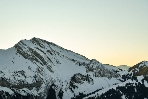istock Sunset behind the Schwalmis peak above the Lake Luzerne 1280216177