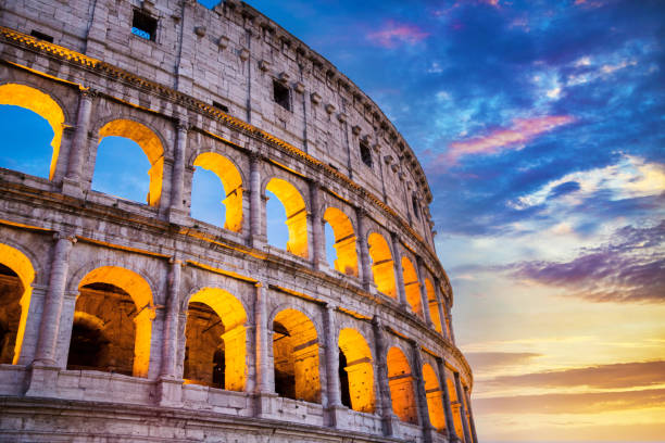 istock Roman Colosseum at Sunset 1280246080
