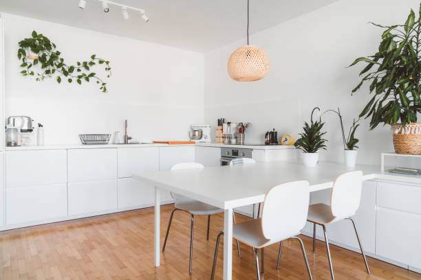 istock Smart family home kitchen and dining design 1280247158