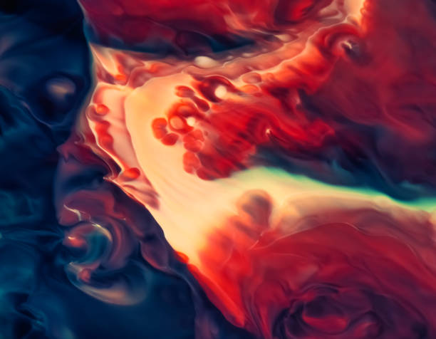 istock Coloured acrylic ink mixing in water 1280248711