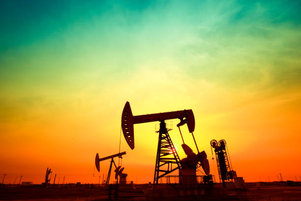 istock The oil pump, industrial equipment 1280275099