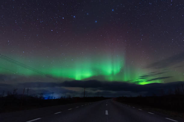istock Aurora Borealis Northern Lights in Lapland Sweden 1280277085