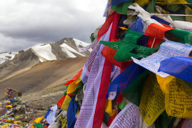istock Buddhist Prayer flags & Mountains Leh - Ladakh 1280277722