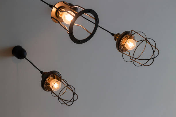 istock Lighting decoration with vintage ceiling lights 1280277851