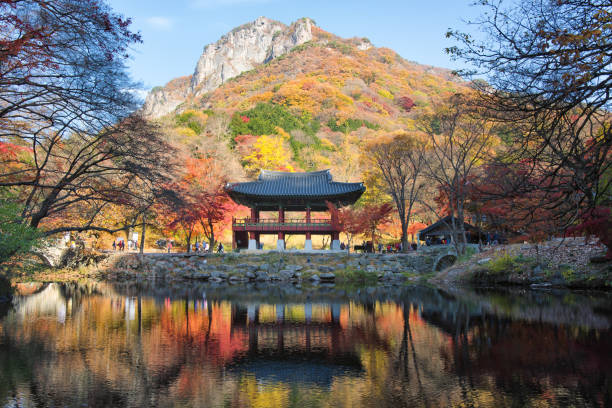 istock Autumn Baekyangsa Temple in Korea 1280280680