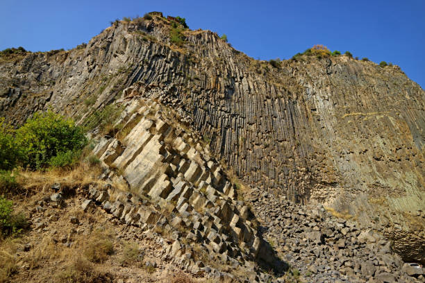 istock Symphony of the Stones or Basalt Organ, Massive Basalt Column Formations along the Garni Gorge, Kotayk Province of Armenia 1280282793