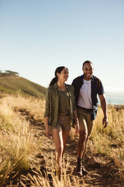 istock Couple on a hiking adventure 1280283555