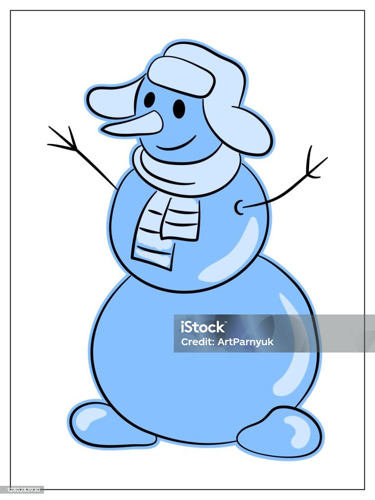 Ilustración de Muñeco De Nieve De Dibujos Animados Sobre Fondo Blanco Símbolo De Invierno Diseño De Navidad Y Año Nuevo Icono Plano De Muñeco De Nieve Dibujado A Mano y más Vectores Ilustración de Muñeco De Nieve De Dibujos Animados Sobre Fondo Blanco Símbolo De Invierno Diseño De Navidad Y Año Nuevo Icono Plano De Muñeco De Nieve Dibujado A Mano y más Vectores