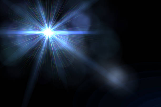 istock Lens Flare on Black Background 1280289743