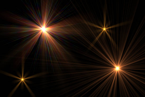 istock Lens Flare on Black Background 1280289861