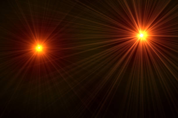 istock Lens Flare on Black Background 1280289875