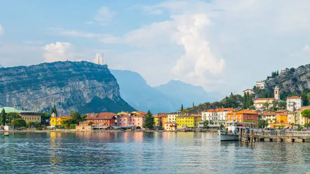 Panoramic view of Riva del Garda