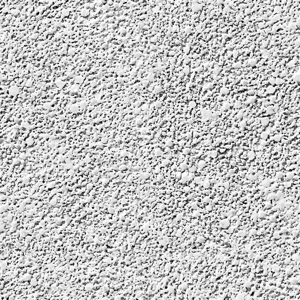 Vector illustration of Strongly rough plaster  - textured background - seamless pattern design in vector - dotted spotted illustration with 3D effect in white and black - bacteria under the microscope - the surface of the milk froth