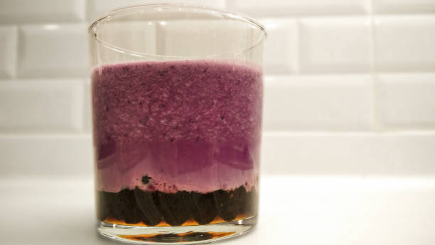 istock HOMEMADE FRESH BLACKBERRY BUBBLE TEA 1280301038