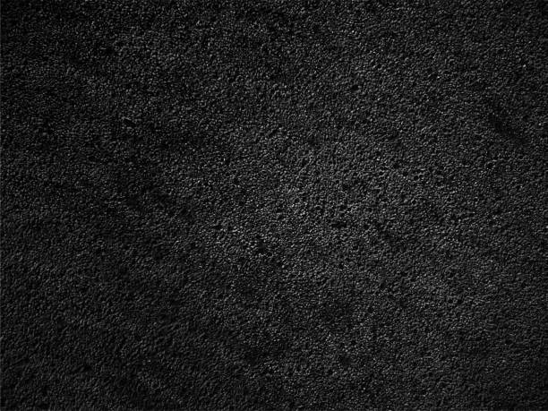 ilustrações, clipart, desenhos animados e ícones de areia preta - incrível superfície misteriosa com delicado efeito de luz e pedrinhas visíveis - céu estrelado - finley e tapete densamente tecido em macro - ilustração vetorial com fundo texturizado escuro desigual - têxtil macio - macrofotografia