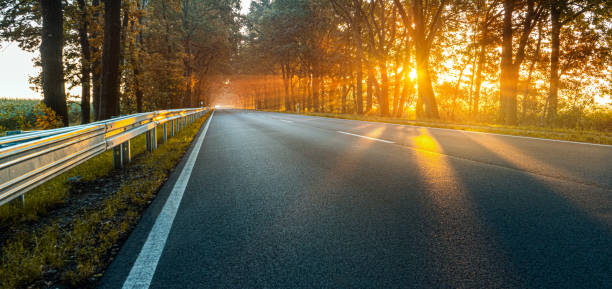 istock Country road in the sunshine 1280308818
