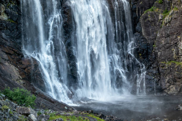 istock Skjervsfossen norwegian landmark cascade waterfall 1280321242