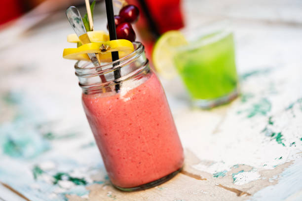 istock Smoothies from healthy organic fruit and vegetables 1280322391
