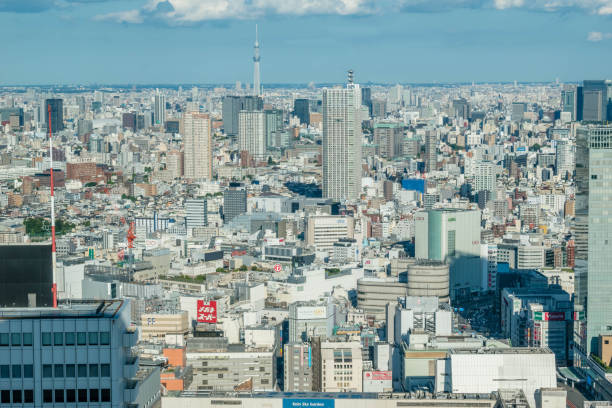 istock Tokyo, Japan city Skyline 1280326513