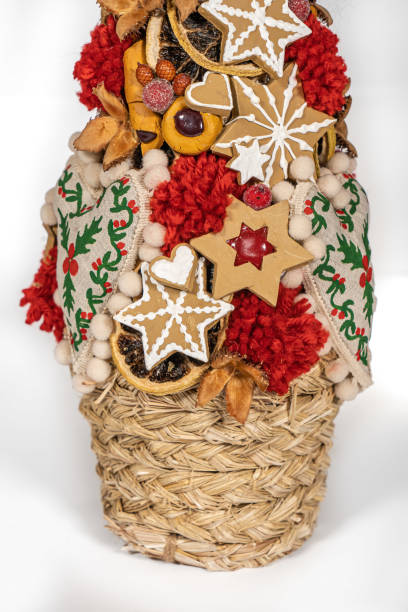 Christmas tree table cones mini decoration for new year