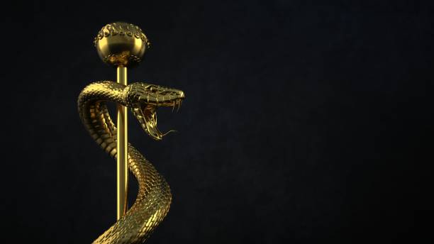 istock Snake Staff Of Asclepius 1280333142