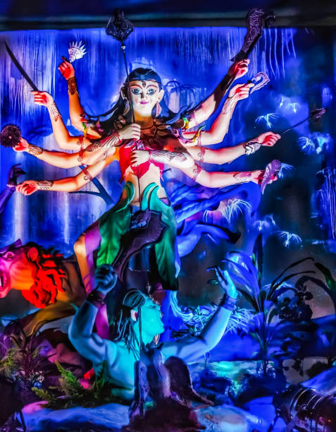 istock Hindu goddess.. Durga mother 1280335236