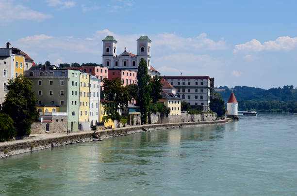 istock Germany, Bavaria, Three Rivers City Passau 1280336516