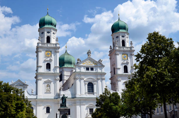 istock Germany, Bavaria, Three Rivers City Passau 1280337274
