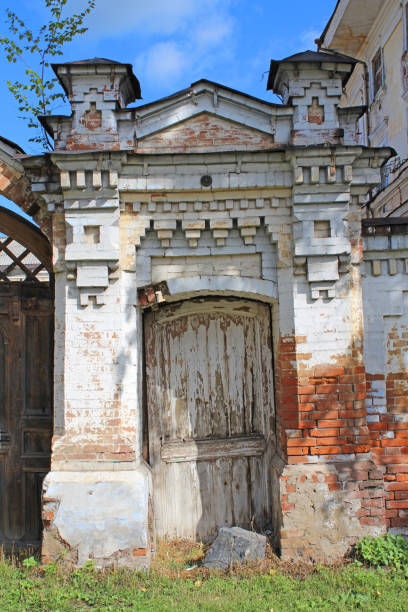 istock Wicket in the stone gate to the old manor. 1280337380