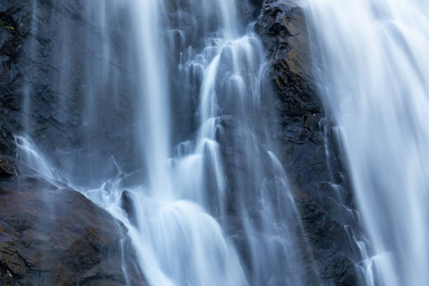 istock Skjervefossen waterfall falling blur water close 1280342888