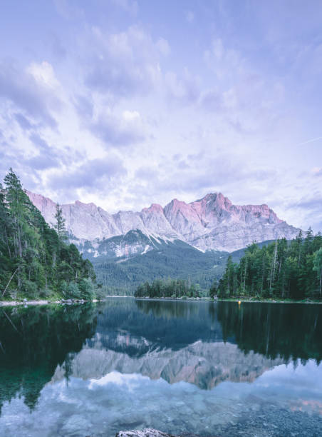 istock Bavarian landscape, mountains, valleys, lakes and rivers. 1280346589