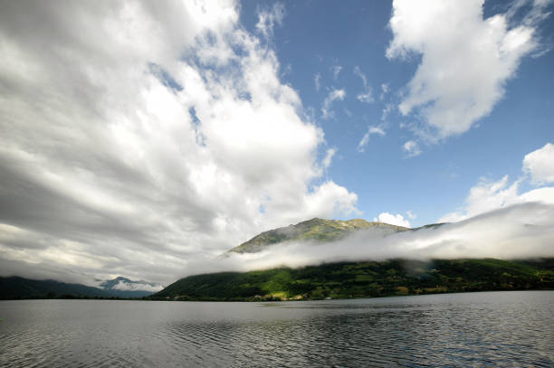 istock Mountain glacier lake Plav in Montenegro 1280367368