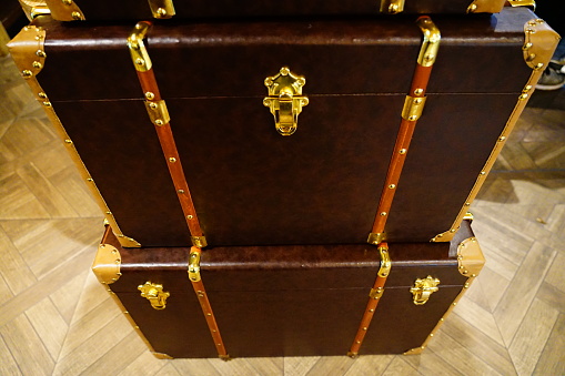 Close-up Treasure chest vintage