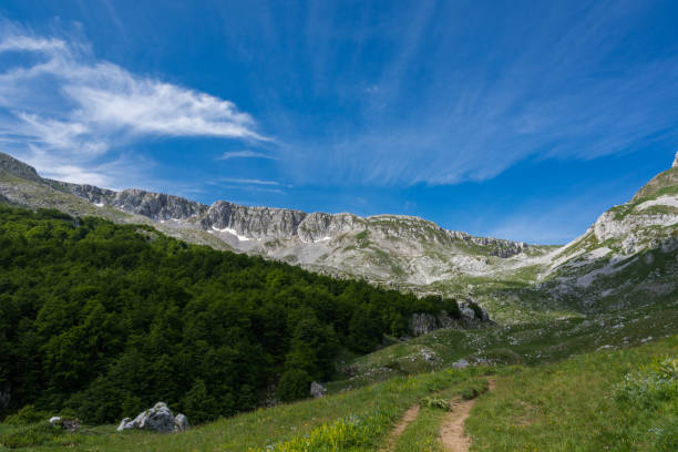 istock Molise, Mainarde. The Mainarde mountain range extends along the border between Molise and Lazio, with prevalence in the Molise territory. 1280377335