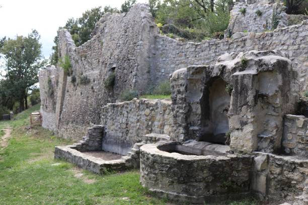istock Remains of ancient Roman baths 1280377894