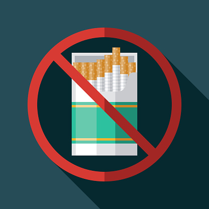 Cigarettes Single Use Plastics Ban Icon