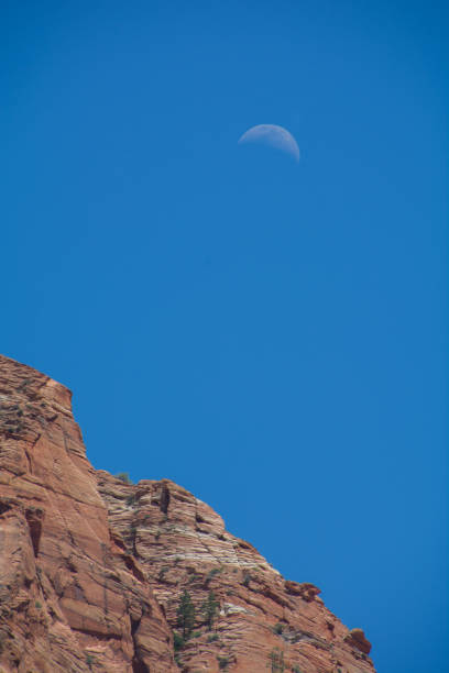 istock Moon during the day in Zion 1280387056