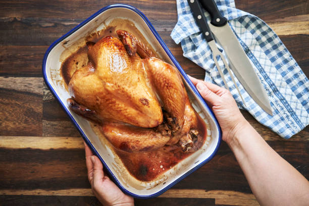 istock Stuffed Turkey for Thanksgiving Holidays 1280406309