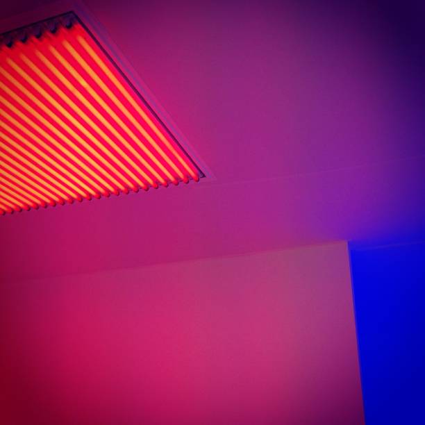 istock Coloured lights and walls. 1280406715