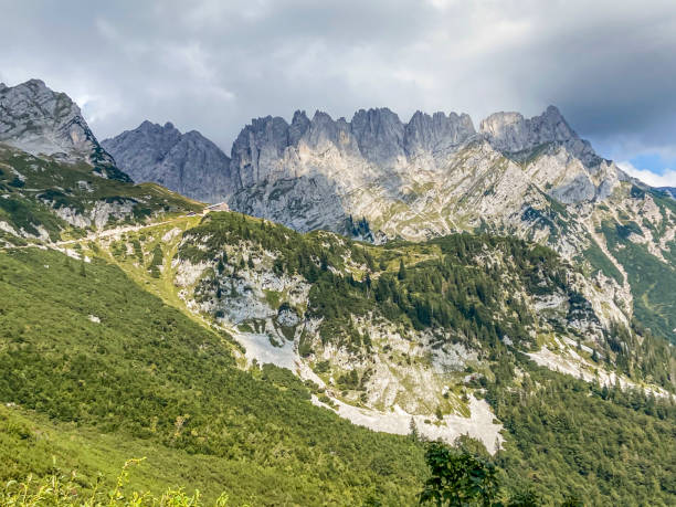 istock kaiser mountains in the alps, tyrol, austria 1280410998