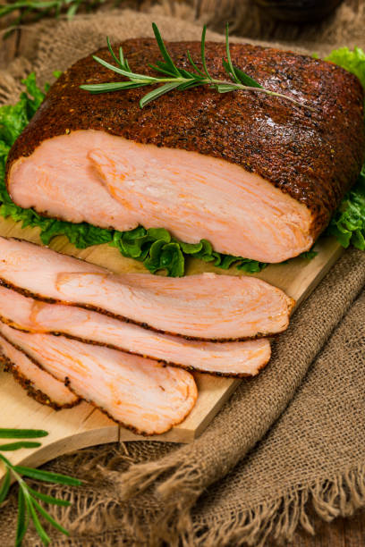 istock Roasted Turkey Breast Cajun Style Deli Lunch Meat 1280411027