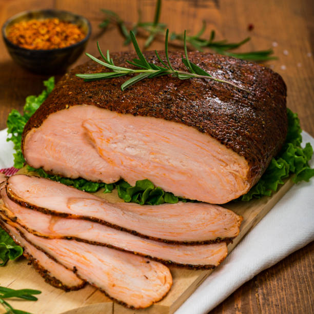 istock Roasted Turkey Breast Cajun Style Deli Lunch Meat 1280411348