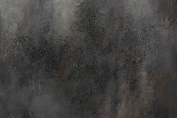 暗い背景。 - textured textured effect stone plaster ストックフォトと画像