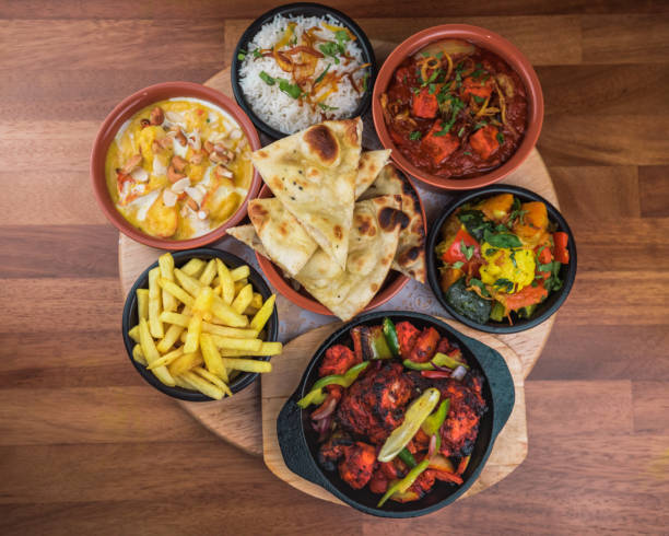 istock Indian Tapas Selection of curries   Description 1280416822