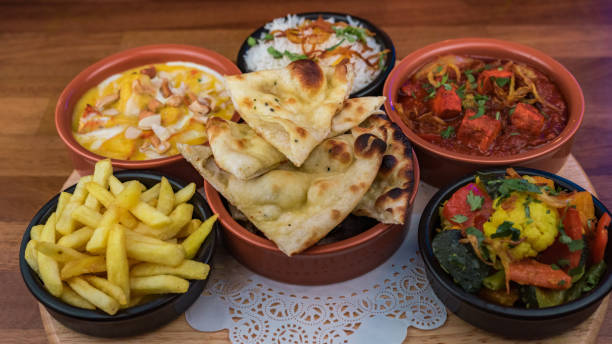 istock Indian Tapas Selection of curries   Description 1280417549